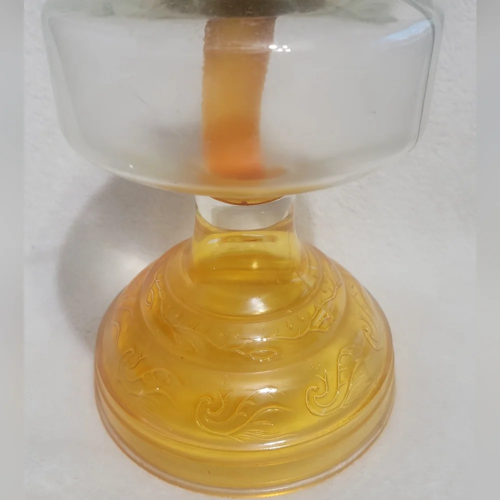 Large Vintage Oil Lamp